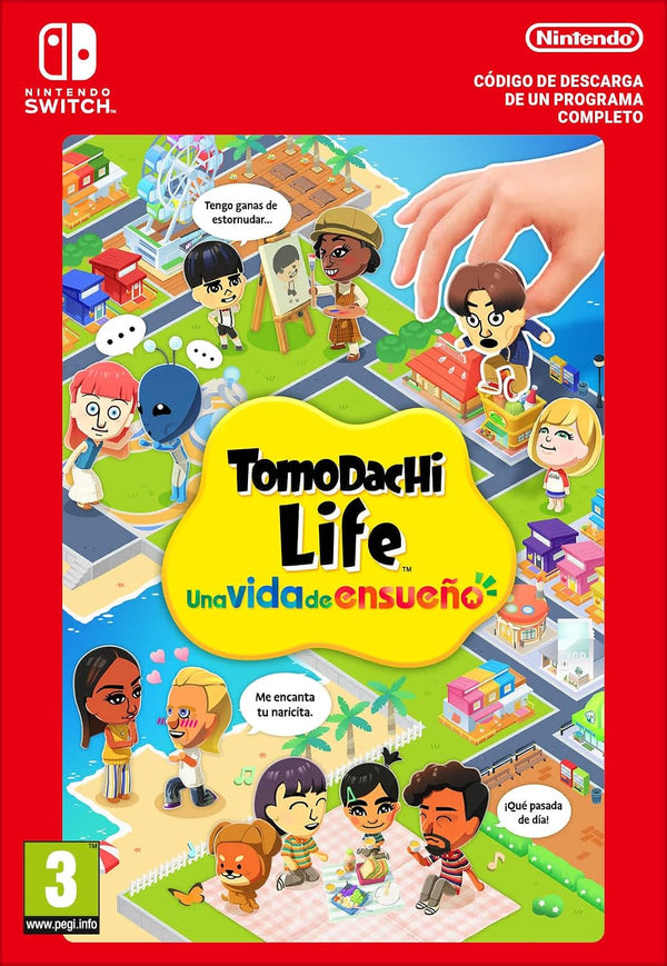 Tomodachi Life: Una Vida De Ensueño Standard | Nintendo Switch - Código De Descarga