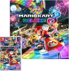 Nintendo Switch Consola 32Gb Azul/Rojo Neón + Mario Kart 8 Deluxe