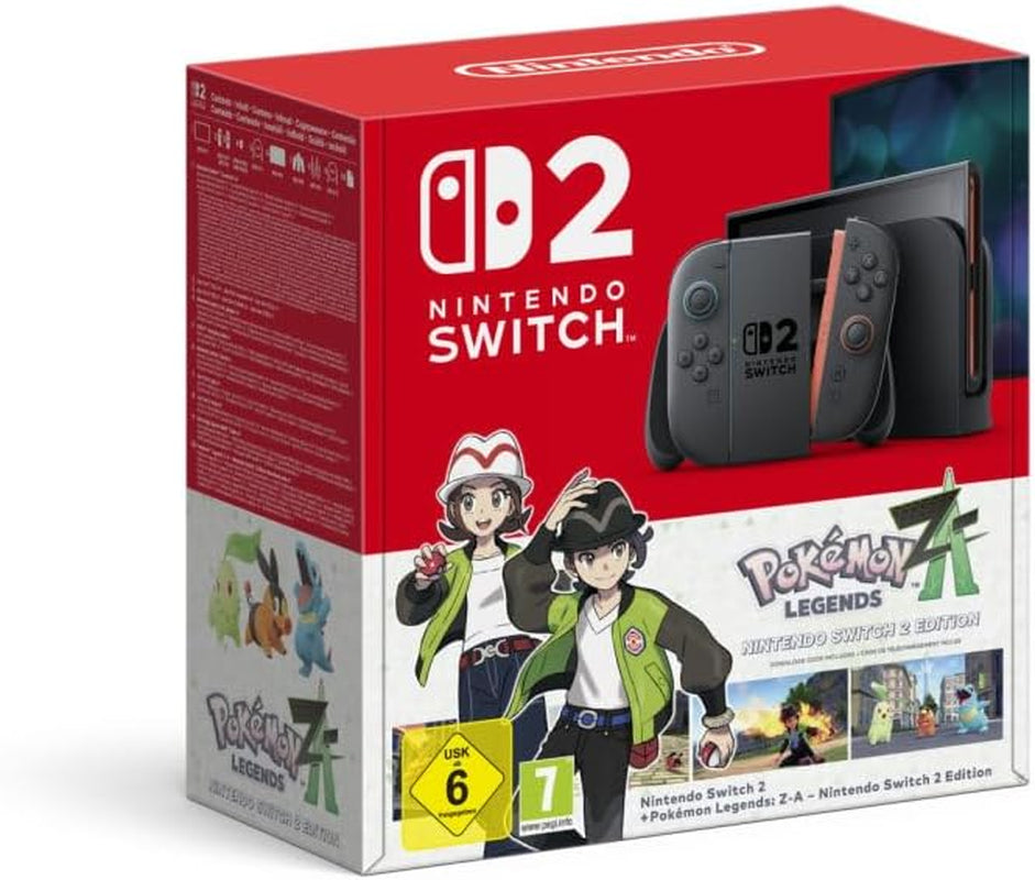 Nintendo Switch 2 Con Pokémon Legends Z-A