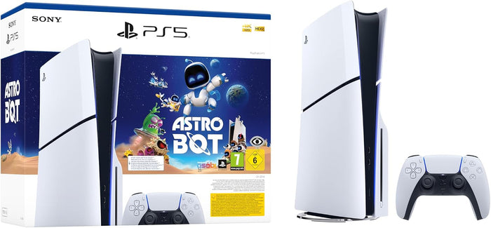 Consola Estandar Slim Playstation5: Pack Astro Bot